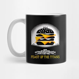 Feast Of The Titans - Epic Cheeseburger Mug